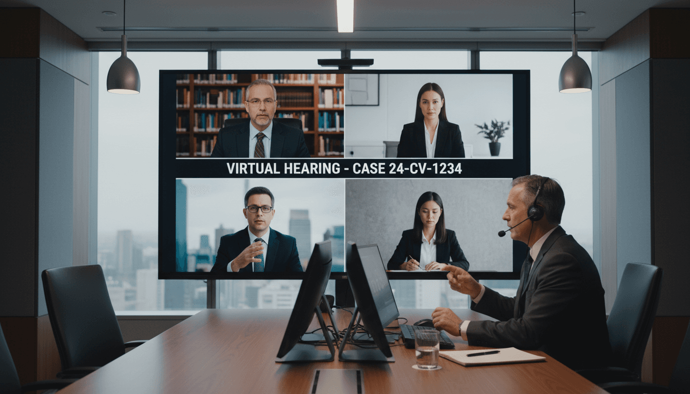 Virtual hearings